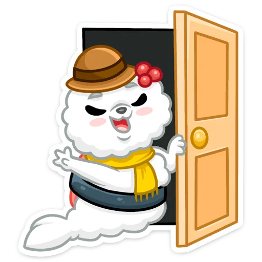 👻 Стикер «Рису» для Telegram