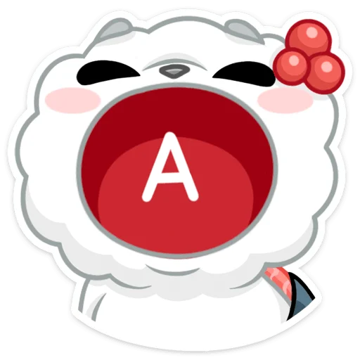 😮 Стикер «Рису» для Telegram