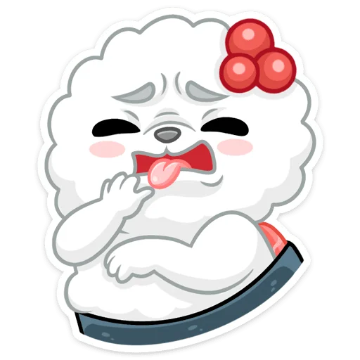 🤧 Стикер «Рису» для Telegram