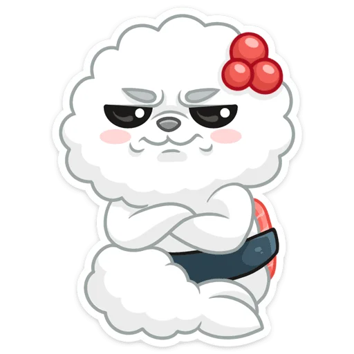 😤 Стикер «Рису» для Telegram
