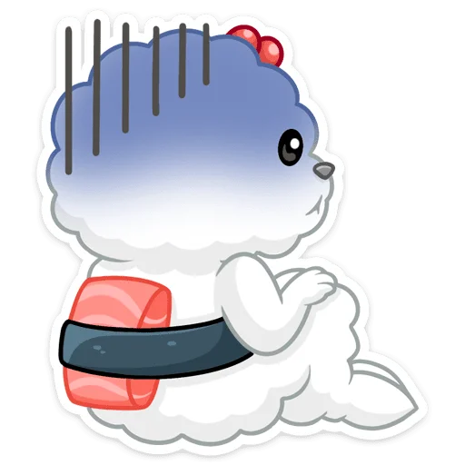 😰 Стикер «Рису» для Telegram