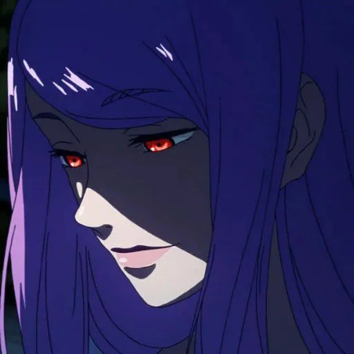 Стикерпак Rize Kamishiro Tokyo Ghoul для Telegram