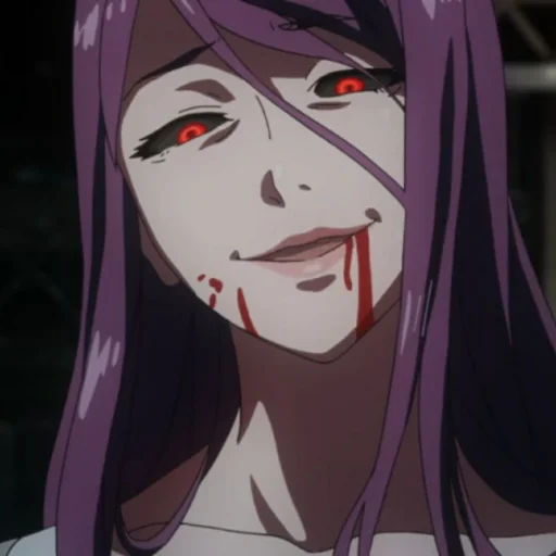🎡 Стикер «Rize Kamishiro Tokyo Ghoul» для Telegram