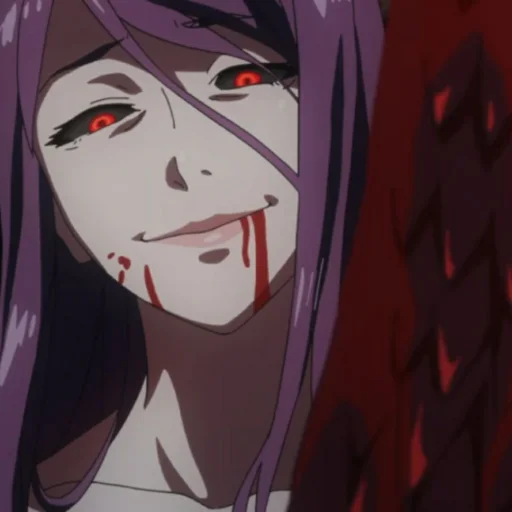 🪁 Стикер «Rize Kamishiro Tokyo Ghoul» для Telegram