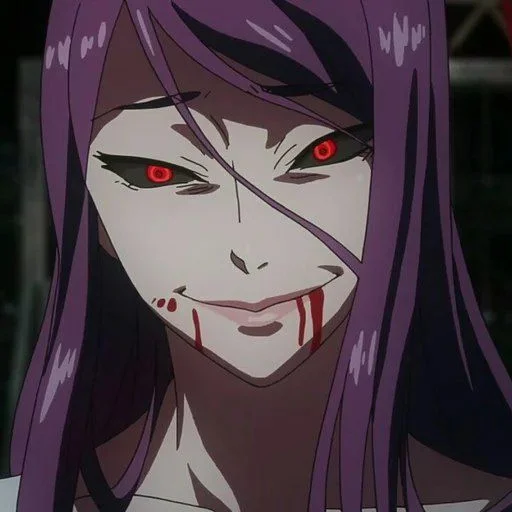 🪁 Стикер «Rize Kamishiro Tokyo Ghoul» для Telegram