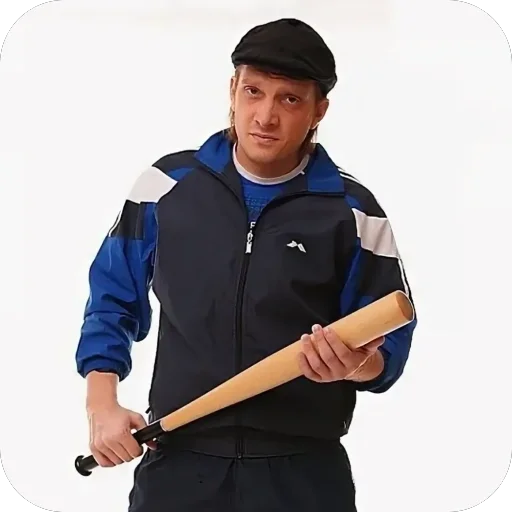 🏏 Стикер «ржавый и башка» для Telegram