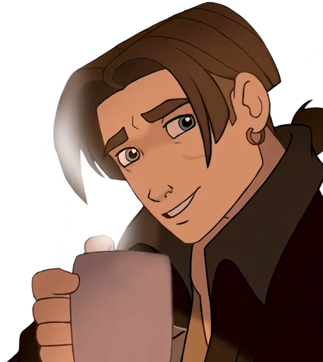 ☕️ Стикер «Treasure Planet» для Telegram