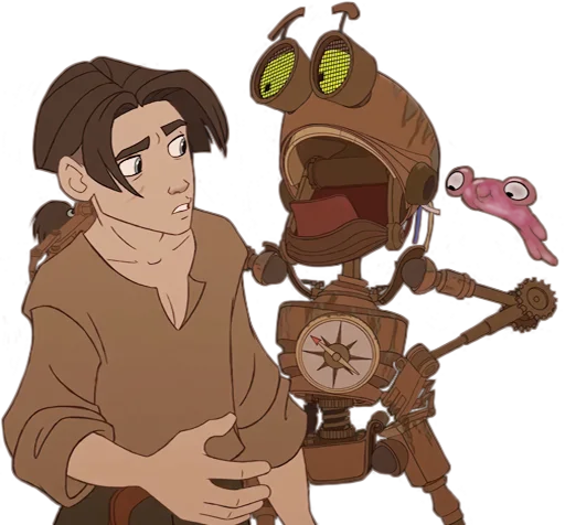 😬 Стикер «Treasure Planet» для Telegram