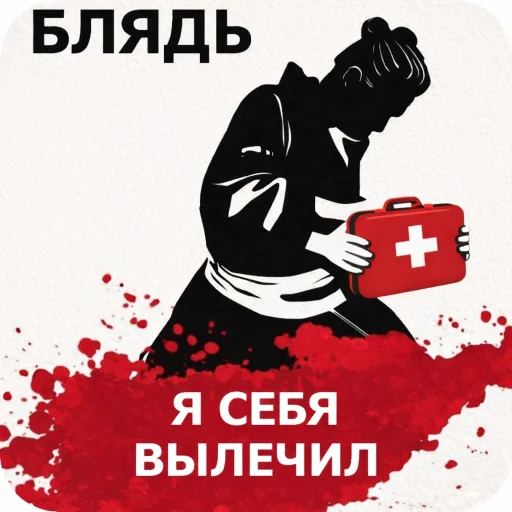 🏥 Стикер «блядь» для Telegram