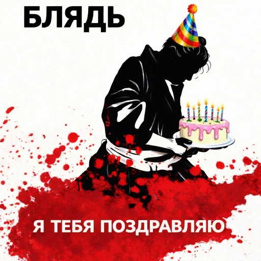 🎉 Стикер «блядь» для Telegram