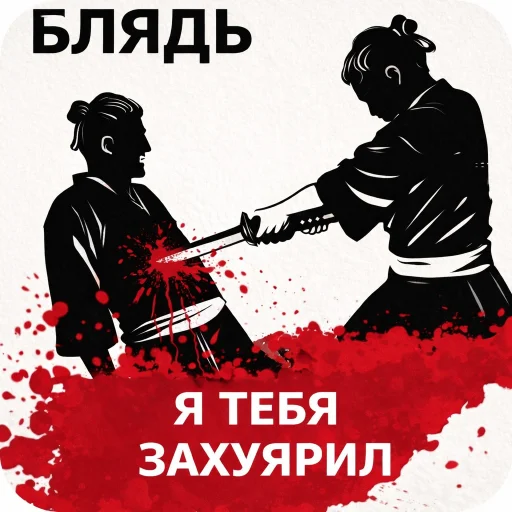 😡 Стикер «блядь» для Telegram
