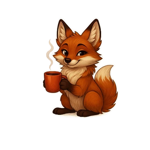 ☕️ Стикер «Роа» для Telegram