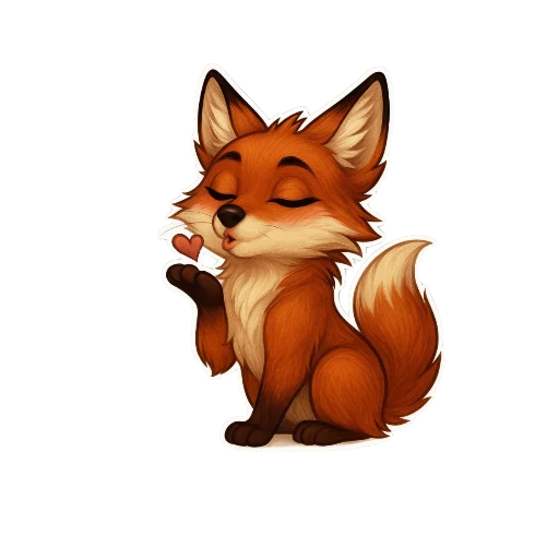 😘 Стикер «Роа» для Telegram