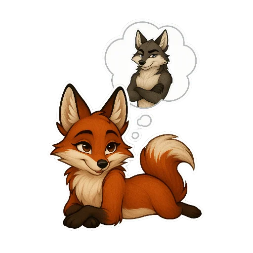 🥰 Стикер «Роа» для Telegram