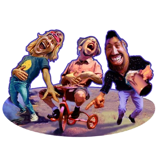🤣 Стикер «Road Rash» для Telegram
