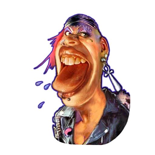 🤬 Стикер «Road Rash» для Telegram