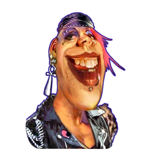 😃 Стикер «Road Rash» для Telegram