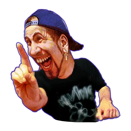 ☝ Стикер «Road Rash» для Telegram