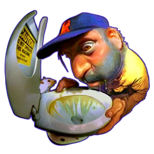 🤮 Стикер «Road Rash» для Telegram