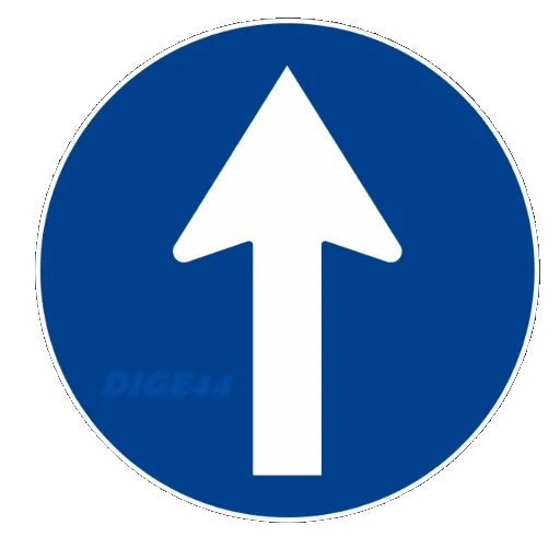 ⬆️ Стикер «ROAD SIGNS» для Telegram