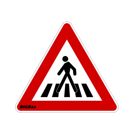 👩‍🦯 Стикер «ROAD SIGNS» для Telegram