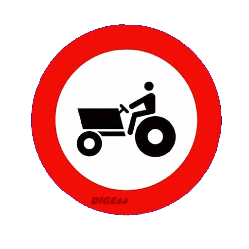 🚜 Стикер «ROAD SIGNS» для Telegram