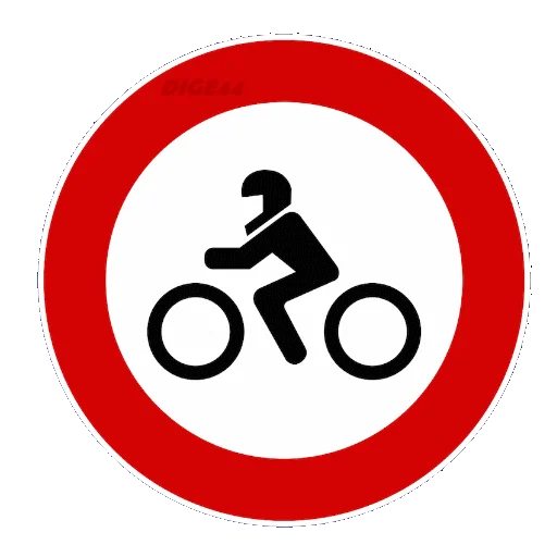 🏍 Стикер «ROAD SIGNS» для Telegram