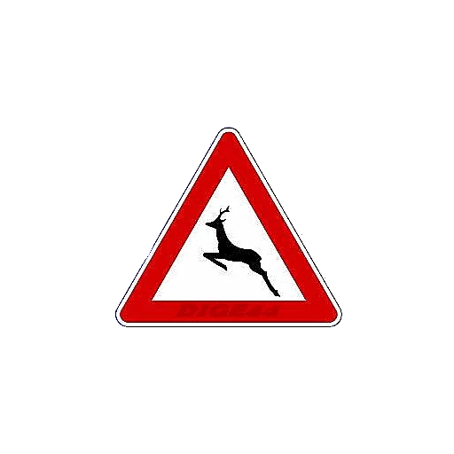 🦌 Стикер «ROAD SIGNS» для Telegram