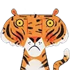 Стикер 25 Roarrr