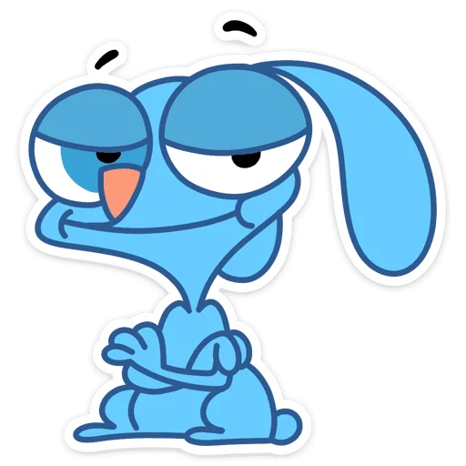 Стикер 3 Robert Rabbit