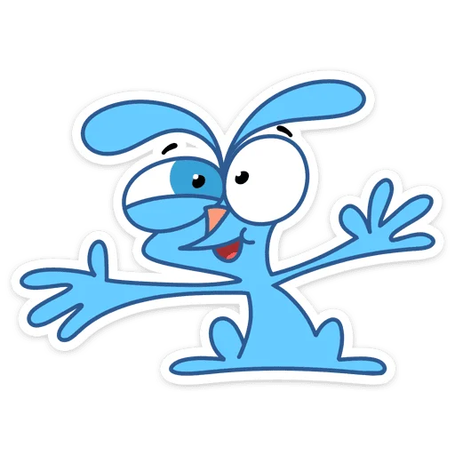 Стикер 6 Robert Rabbit