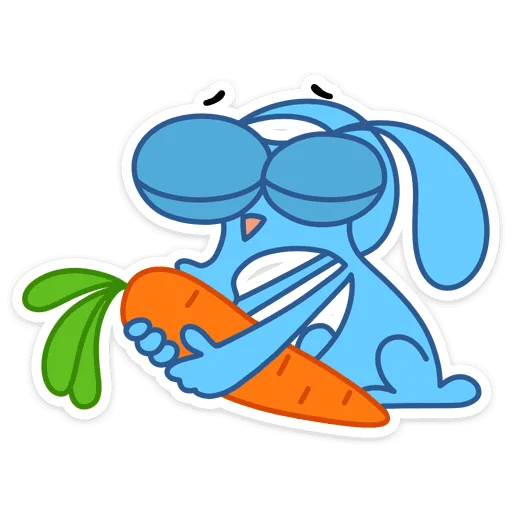 Стикер 7 Robert Rabbit