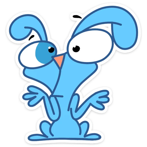 Стикер 13 Robert Rabbit