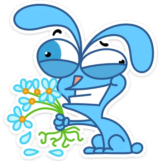Стикер 24 Robert Rabbit