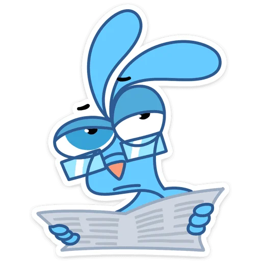 Стикер 26 Robert Rabbit
