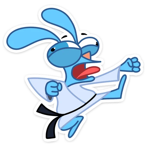 Стикер 28 Robert Rabbit
