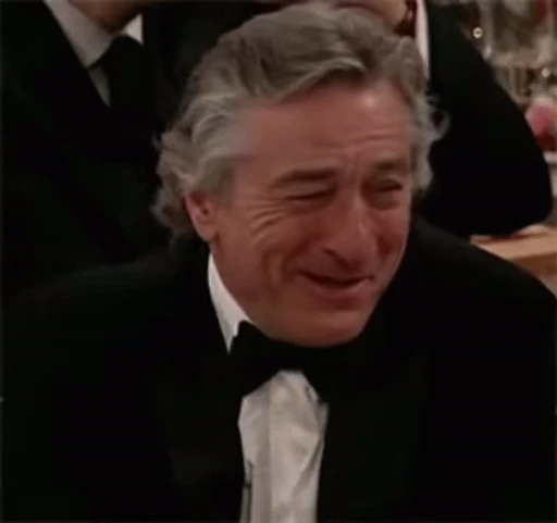 Стикерпак Robert De Niro для Telegram