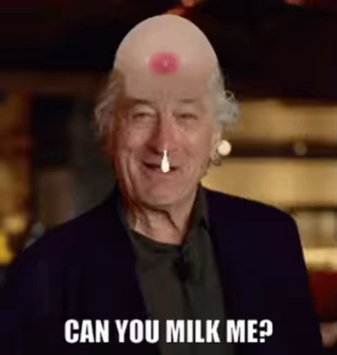 🥚 Стикер «Robert De Niro» для Telegram