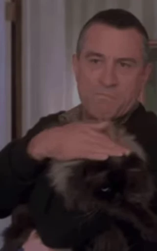 🐱 Стикер «Robert De Niro» для Telegram