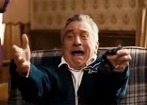 😯 Стикер «Robert De Niro» для Telegram