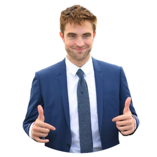 👍 Стикер «Robert Pattinson» для Telegram