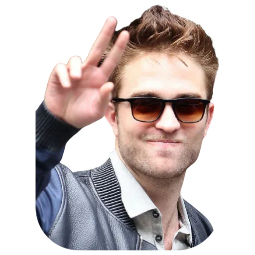 ✌️ Стикер «Robert Pattinson» для Telegram
