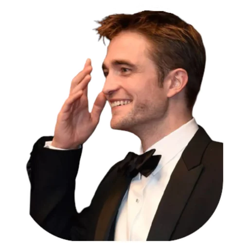 😄 Стикер «Robert Pattinson» для Telegram