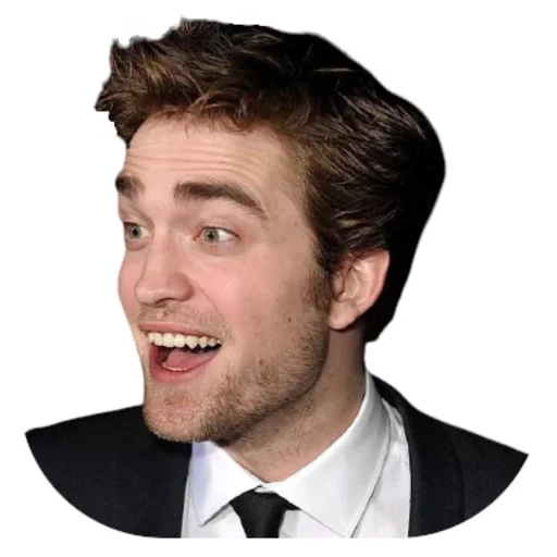 😃 Стикер «Robert Pattinson» для Telegram