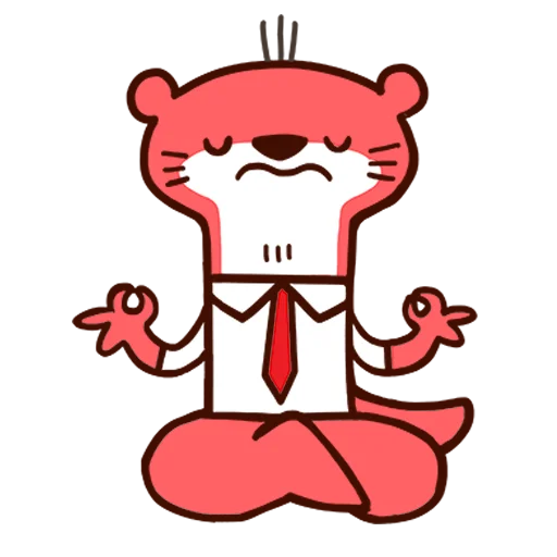 😤 Стикер «Robert the Otter» для Telegram