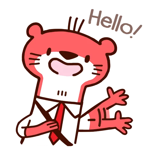 🖐 Стикер «Robert the Otter» для Telegram