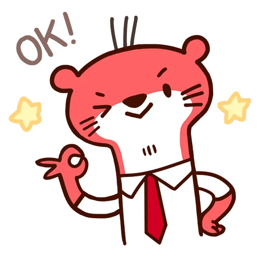 👌 Стикер «Robert the Otter» для Telegram