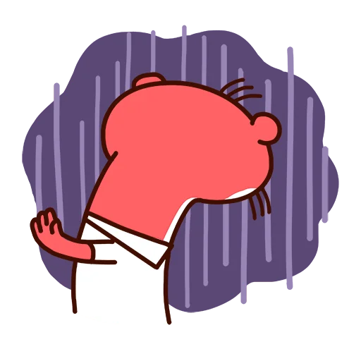 🤚 Стикер «Robert the Otter» для Telegram