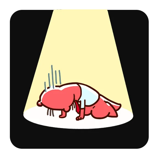 😢 Стикер «Robert the Otter» для Telegram