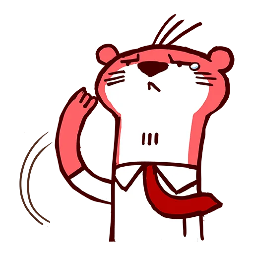 👊 Стикер «Robert the Otter» для Telegram